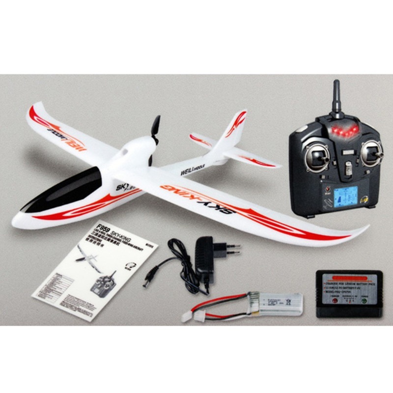 Mudellennuk SKY FLY 3ch 2.4Ghz (1) WLtoys 3 Mudellennuk SKY FLY 3ch 2.4Ghz (1) WLtoys