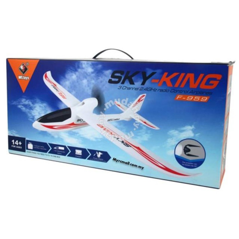 Mudellennuk SKY FLY 3ch 2.4Ghz (1) WLtoys 4 Mudellennuk SKY FLY 3ch 2.4Ghz (1) WLtoys
