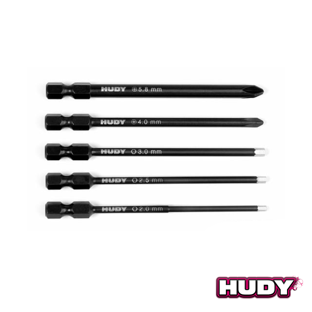HUDY Power Tool Tips Set (190070) 1 Power Tool Tips Set HUDY (190070)