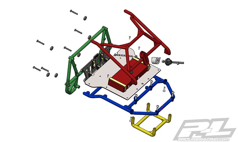 Pro-Line Back-Half Cage For 1:10 Crawler Body 7 Pro-Line Back-Half Cage For 1:10 Crawler Body