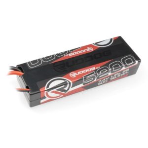 5200mAh 50C 7.4V 2S Ruddog Lipo Stick Pack Battery (T-Plug)