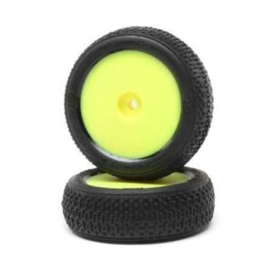 Wheel Mounted Taper Pin FR Yellow (2) (LOS41015) Losi