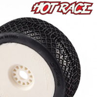 HotRace SAHARA 1/8 Buggy Glued on White Rims