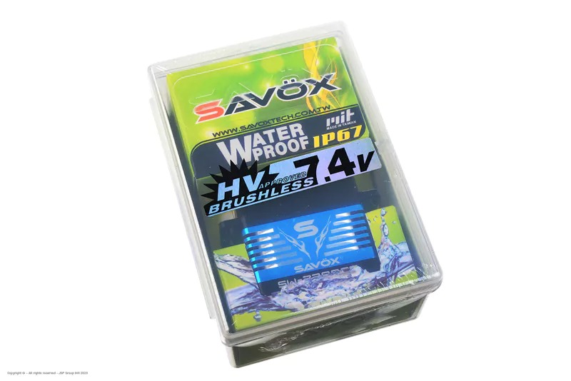 Savöx SW-2290SG (70kg/0.11s/8.4V) HV BL Digital WP servo 6 Savöx SW-2290SG (70kg/0.11s/8.4V) HV BL Digital WP servo