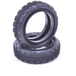 Schumacher FUSION SLIM 1/10 Buggy 2wd Front Tires Y (2) #U6901
