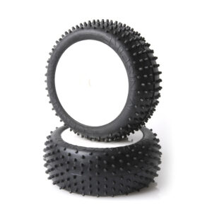 Schumacher MINI SPIKE Silver (2) - 1:8 Buggy Pre-Glued wheels - U6751