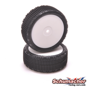 Schumacher SHARD Yellow 1/10 4wd buggy front tyres #U6911