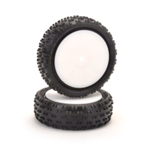 Schumacher Wide Stagger Rib 1/10 Rear Tyre PreG (Y)