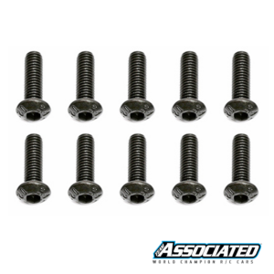 Screws BHCS M3x10mm (10) - Team Associated 25211