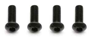 Screws BHCS M4x12mm (4) Droop Screws - Team Associated 89317