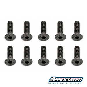 Screws FHCS M3x10mm (10) - Team Associated 25202
