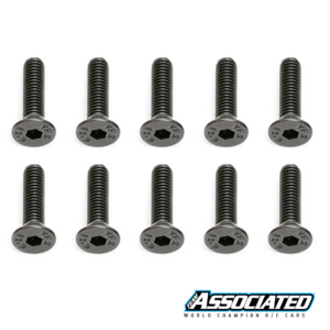 Screws FHCS M3x12mm (10) - Team Associated 25203