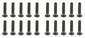 Screws FHCS M3x16mm (10) - Team Associated 25204