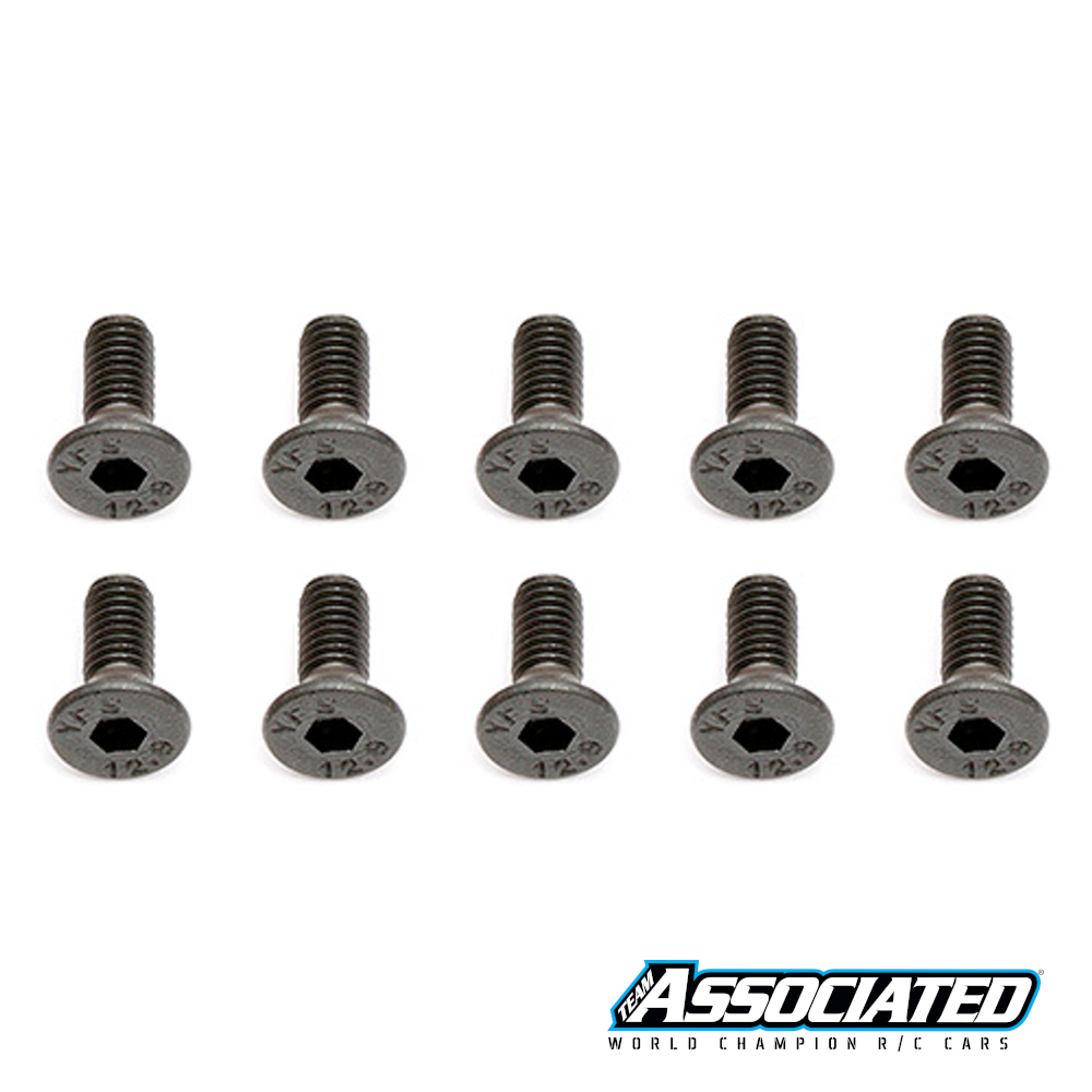 Kruvid FHCS M3x8mm (10) - Team Associated 25201 1 Screws FHCS M3x8mm (10) - Team Associated 25201