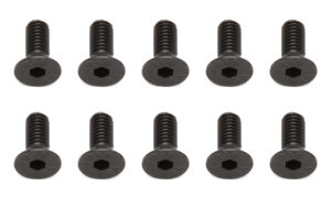Screws FHCS M4x10mm (10) - Team Associated 81262