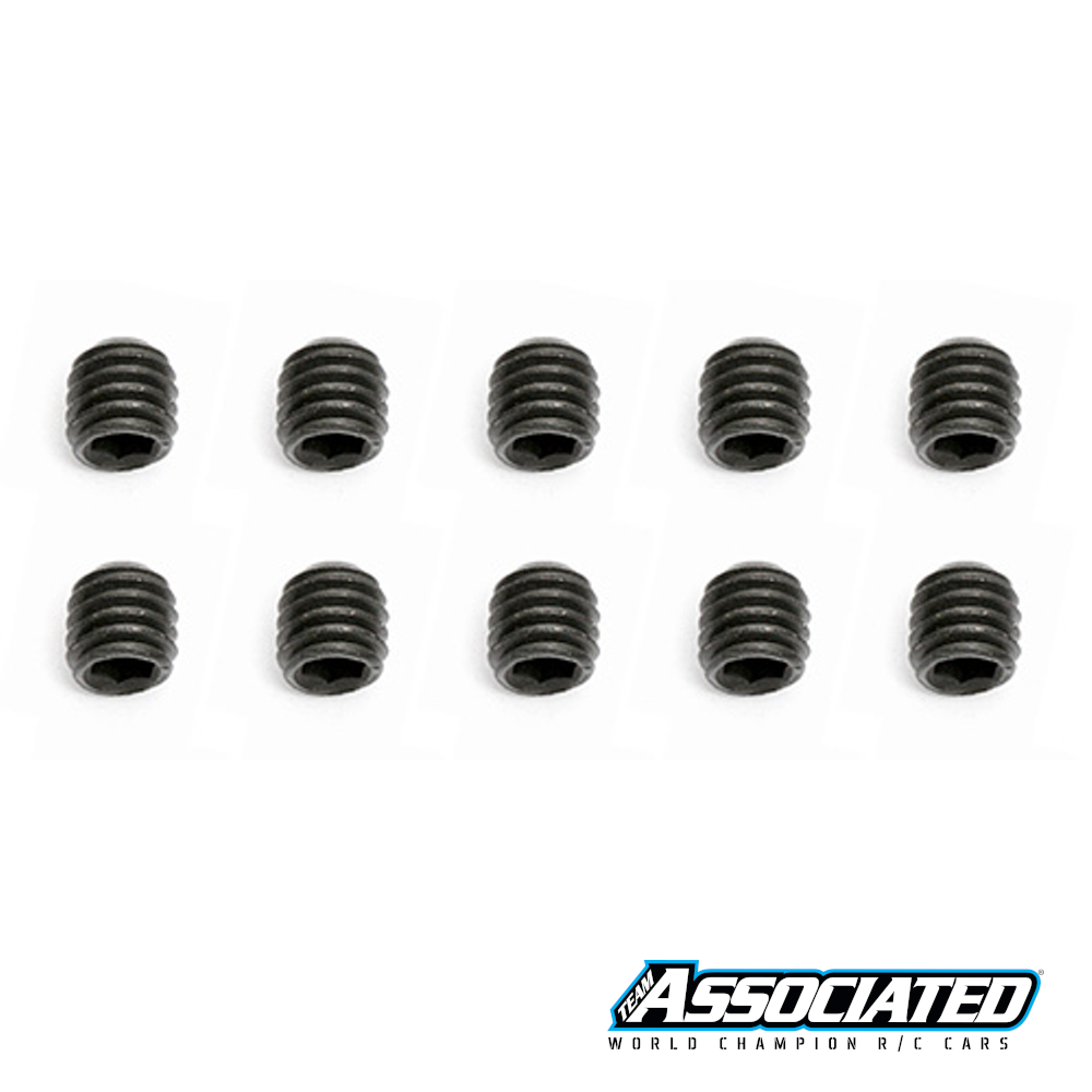 Kruvid Set M3x3mm (10) - Team Associated 25225 1 Screws Set M3x3mm (10) - Team Associated 25225