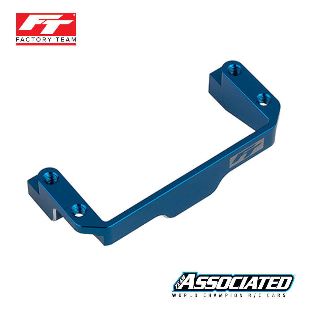Servo Mount RC10B7 FT One piece Blue aluminum - Team Associated 92456 1 Servo Mount RC10B7 FT One piece Blue aluminum - Team Associated 92456