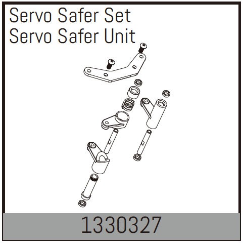 Servo Saver Unit (1330327) Absima 1 Servo Saver Unit (1330327) Absima