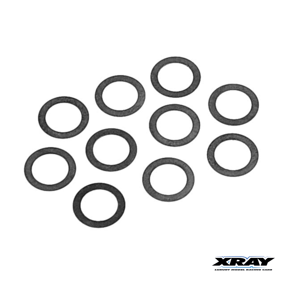 Shim Washer 4x8x0.1mm (10) (962040) Xray 1 Shim Washer 4x8x0.1mm (10) (962040) Xray