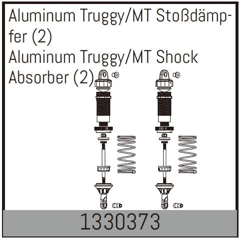 Shock Absorber Set Truggy/MT (2) (1330373) Absima 1 Shock Absorber Set Truggy/MT (2) (1330373) Absima