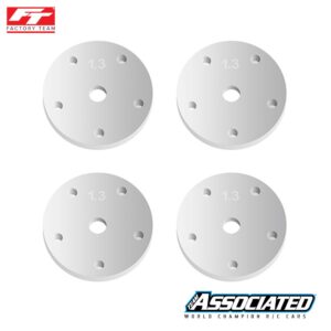 Shock Piston 16mm 5x1.3mm flat FT - Team Associated 81201