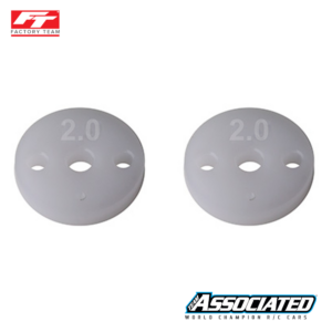Shock Pistons 13mm 2x2.0 2.5mm FT (2) #92429 Team Associated