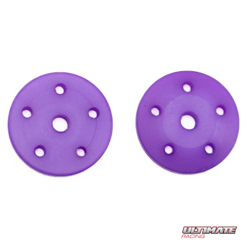 Stoßdämpferkolben 16 mm 5x1,5 mm (2) (UR1735) Ultimate Racing 1 Shock Pistons 16mm 5x1.5mm (2) (UR1735) Ultimate Racing
