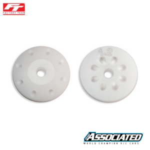 Shock Pistons 16mm 8x1.2mm tapered angled FT - Team Associated 81210