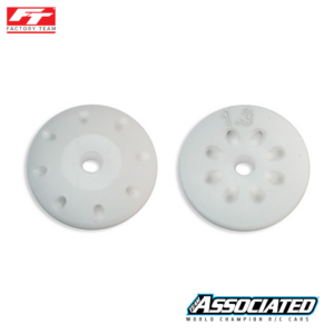 Shock Pistons 16mm 8x1.3mm tapered angled FT - Team Associated 81211