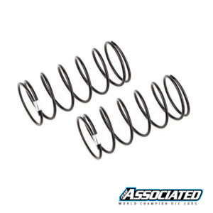 Shock Springs Front 13mm 3.3lb, L44, 7.25T, 1.2D White #91940 Team Associated
