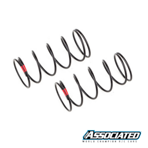 Shock Springs Front 13mm 4.0lb, L44, 6.25T, 1.2D Red #91944 Team Associated