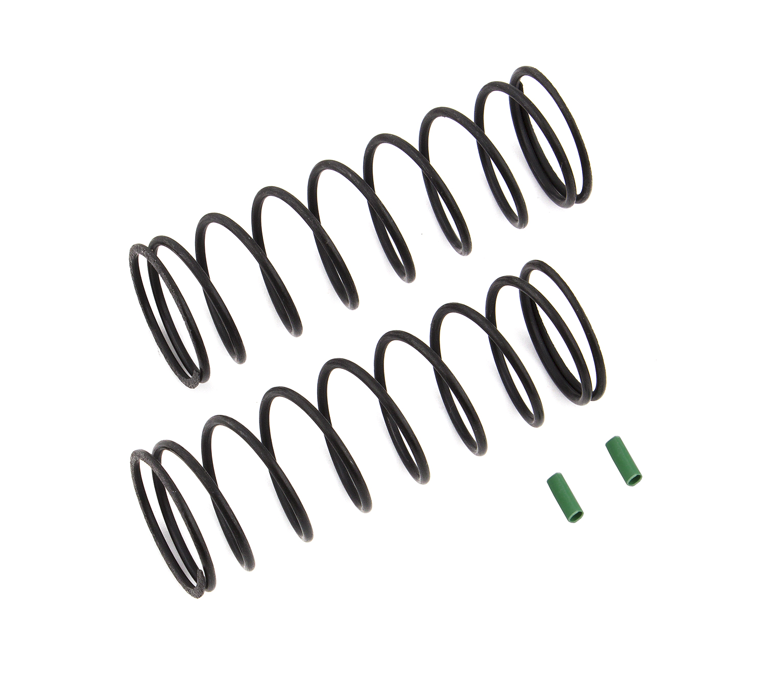 Shock Springs Front V2 - 4.9 lb/in, L70, 9.5T, 1.6D Green - Team Associated 81222 1 Shock Springs Front V2 - 4.9 lb/in, L70, 9.5T, 1.6D Green - Team Associated 81222