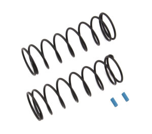 Shock Springs Front V2 - 5.5 lb/in, L70, 8.75T, 1.6D Blue - Team Associated 81225