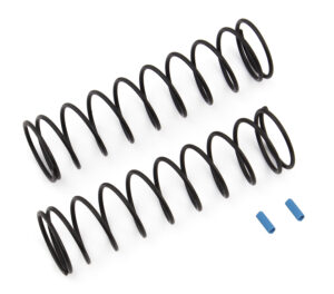 Shock Springs Rear V2 - 4.3 lb/in, L86, 10.5T, 1.6D Blue - Team Associated 81231