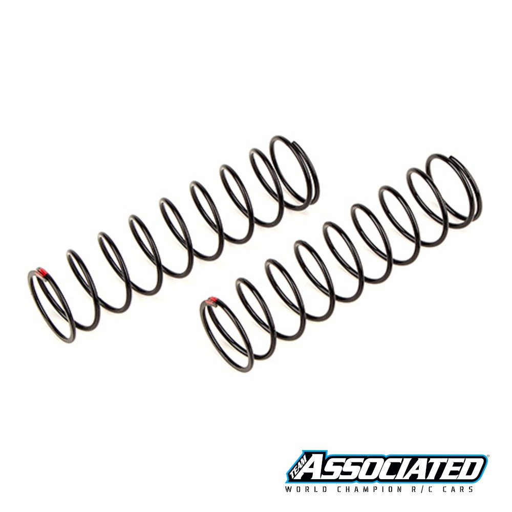 Shock Springs Rear V2 - 4.7 lb/in, L86, 10.0T, 1.6D Red - Team Associated 81237 1 Shock Springs Rear V2 - 4.7 lb/in, L86, 10.0T, 1.6D Red - Team Associated 81237