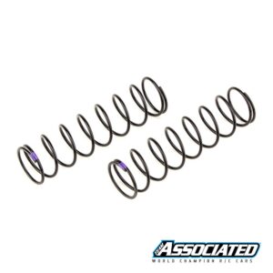 Shock Springs Rear V2 - 5.1 lb/in, L86, 9.0T, 1.6D Purple - Team Associated 81239