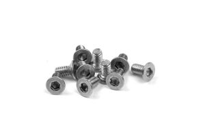 Screws M2x4mm FHCS (10) Xray