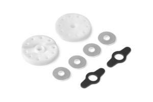 Xray 2-Way Flow Delrin Shock Piston 8-H. (1.2mm) & 2-H. (1.2mm) (2)