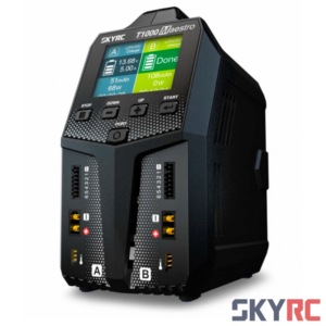 SkyRC T1000 AC/DC Dual Channel Smart Charger - 450W AC / 1000W DC