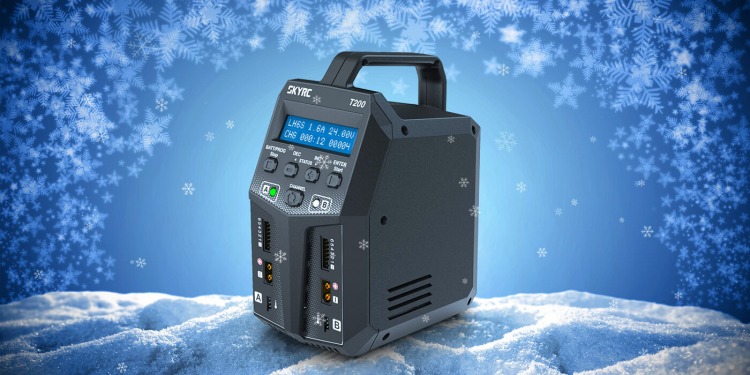 SkyRC T200 AC/DC kahekanaliline nutikas laadija – 2 × 100W / 12A 6 SkyRC T200 AC/DC kahekanaliline nutikas laadija – 2 × 100W / 12A