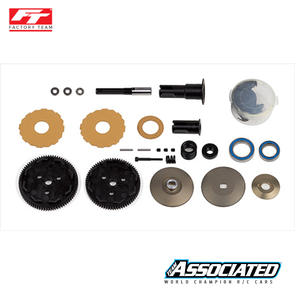 Entkoppeltes Slipper-Kit RC10B74ce FT (92379) 1 Slipper Kit Decoupled RC10B74ce FT (92379)