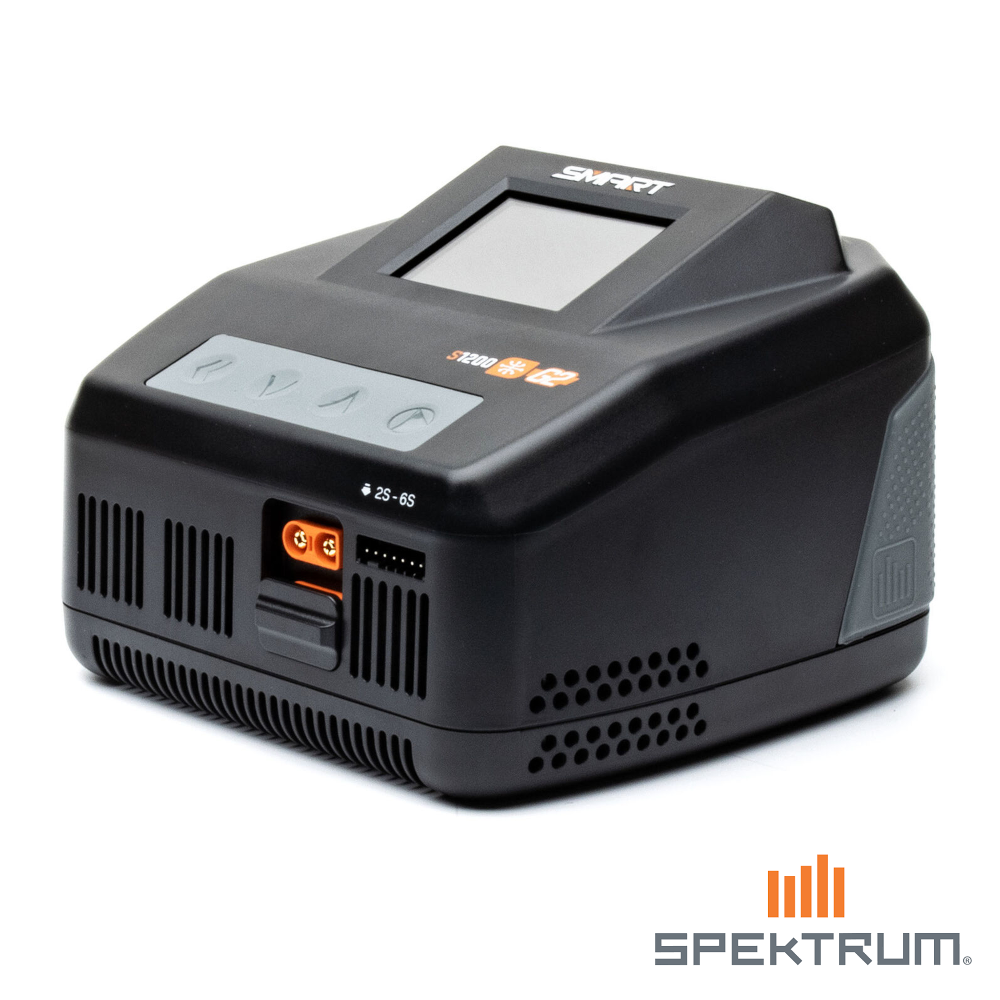 Spektrum S1200 G2 AC 1x200W Smart Charger 1 Spektrum S1200 G2 AC 1x200W Smart Charger