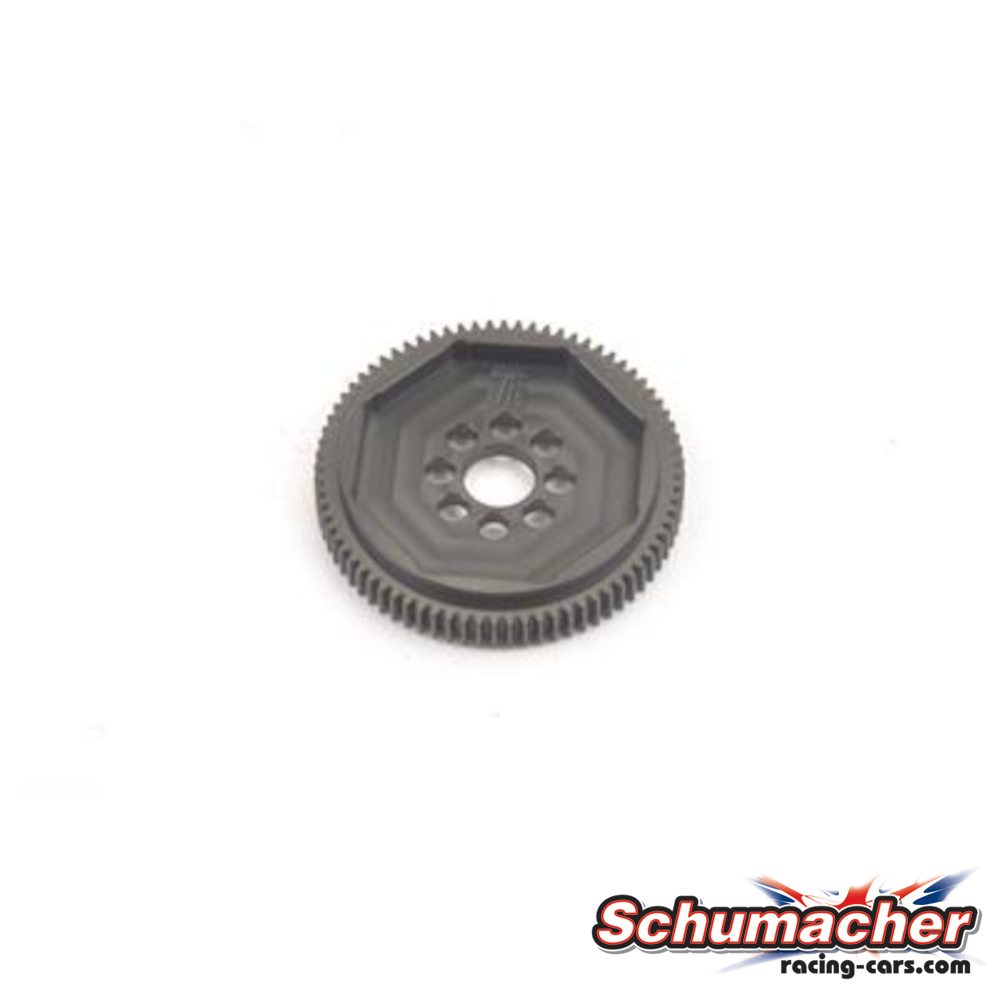 Hauptzahnrad 48dp 76T CNC Slipper #U3790 Schumacher 1 Spur Gear 48dp 76T CNC Slipper #U3790 Schumacher