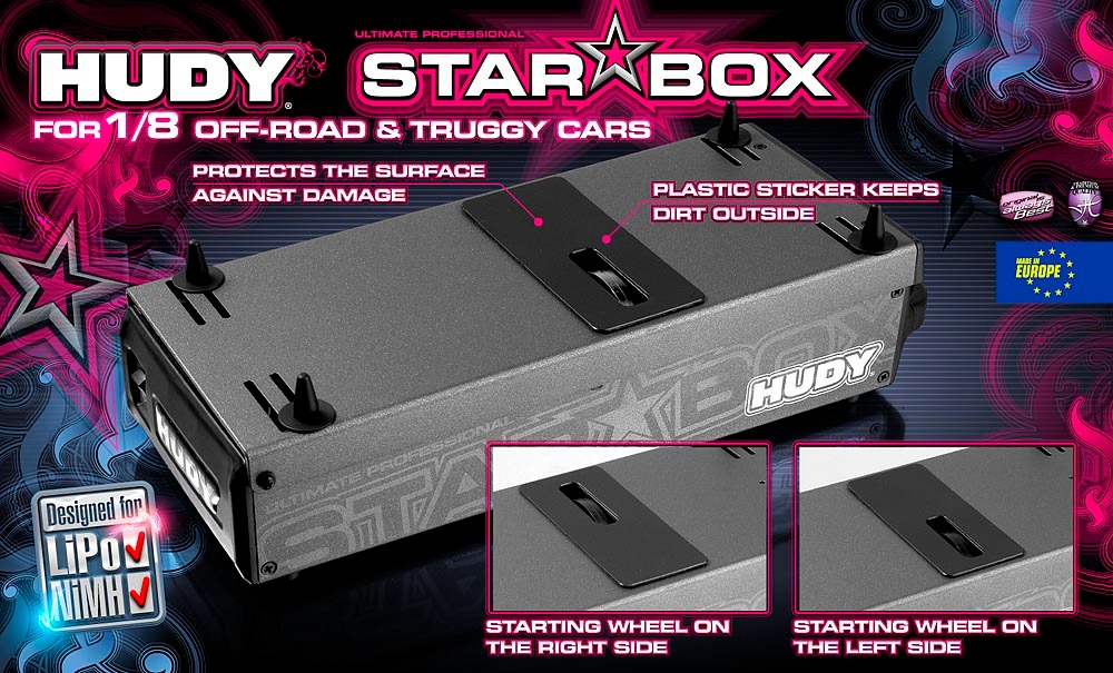 Starter Box 1/8 Buggy/Truggy (104500) Hudy 3 Starter Box 1/8 Buggy/Truggy (104500) Hudy