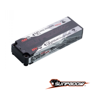 Sunpadow 8200mAh 140C 7.6V LiPo 2S Battery Platin HV (5mm, 312g)