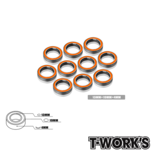 T-Work's Ball Bearing 13x19x4mm (10) #BB-13194