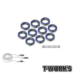 T-Work's Ball Bearing 13x20x4mm (10) #BB-13204