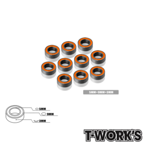 T-Work's Ball Bearing 5x9x3mm (10) #BB-593