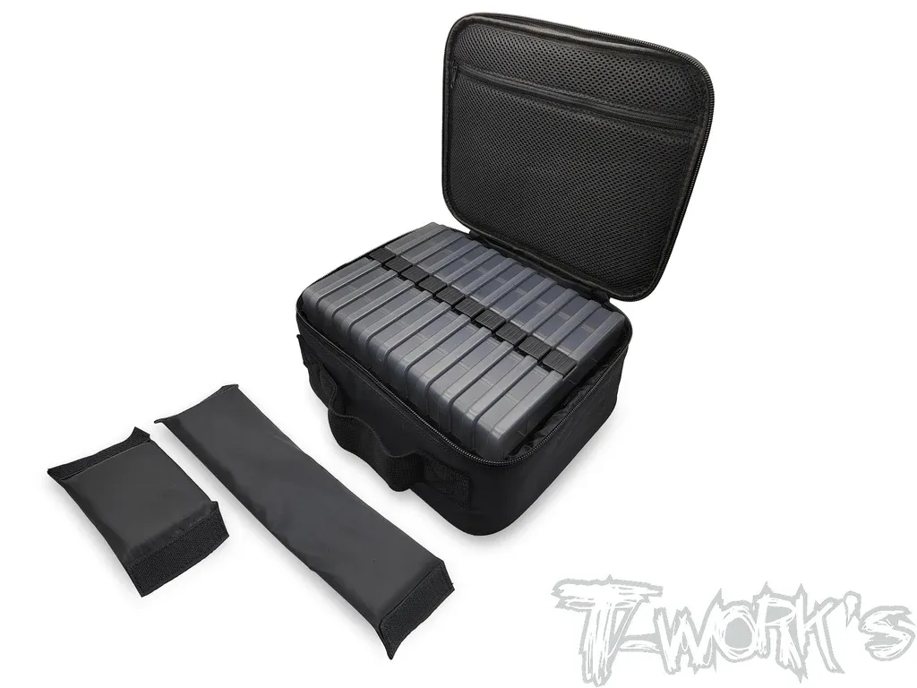 T-Work's Multi-function Bag with 10 of 15 Case Hardware Storage Boxes - TT-119-B 3 T-Work's Multi-function Bag with 10 of 15 Case Hardware Storage Boxes - TT-119-B