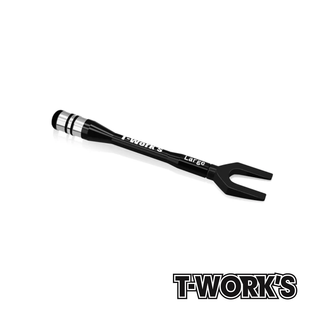 T-Work's Kugelpfannen-Abzieher aus Federstahl (Groß) 1 T-Work's Spring Steel Spring Steel Ball Cap Remover ( Large )